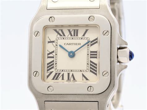 Cartier Santos Galbée Steel 24 MM Quartz Ladie Ref 1565